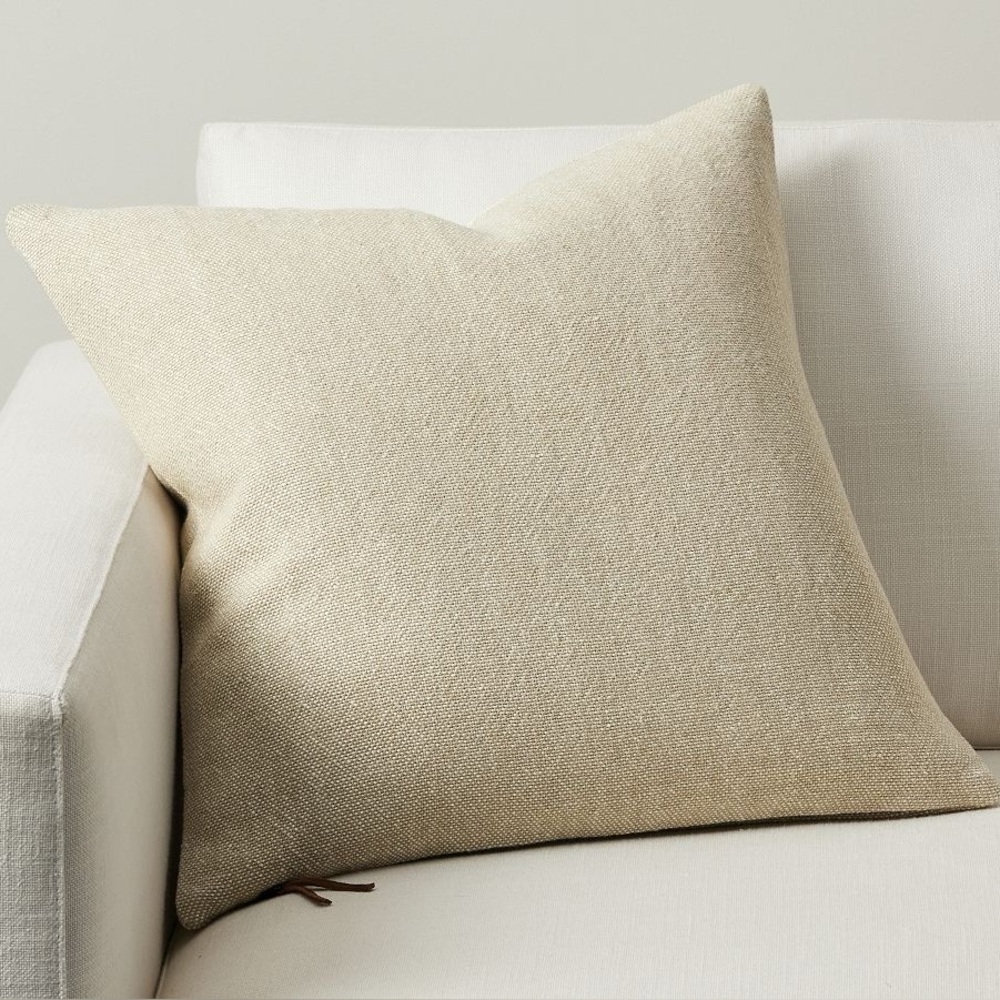 Pottery Barn Every Day Minimalist Linen Throw Pillow Sham 24x24